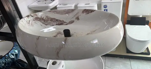 Marble Top Countertop Basin - 1