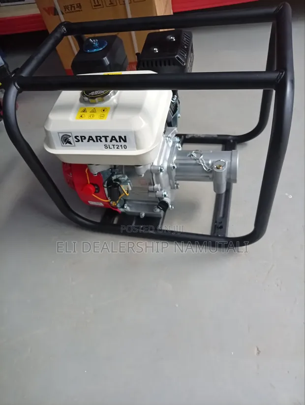 Spartan 7HP Petrol Compactor ya Saruji na 45mm Poker - 1