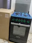 Syinix 50x50 Mpya ya Gesi na Oven ya Kioo Mara Mbili - 2