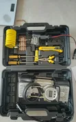 Portable 2-Cylinder Air Compressor with Digital Gauge - 1