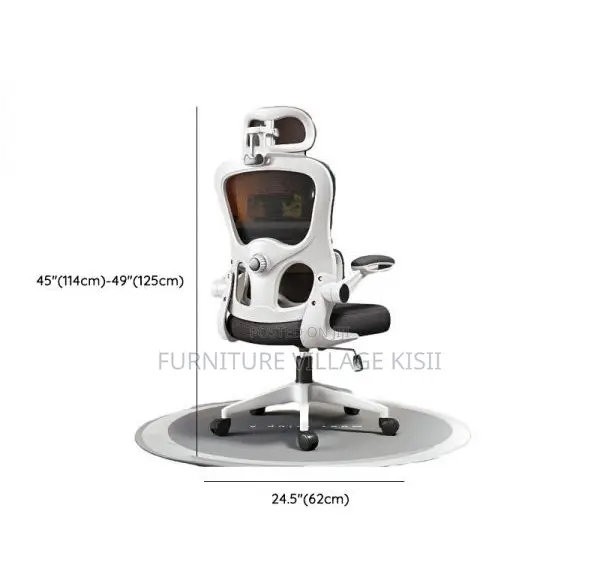 Ergonomic Office Chair with Lumbar Support - 1