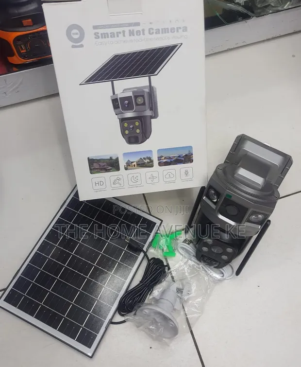 Dual Lens WiFi Solar Camera - 1