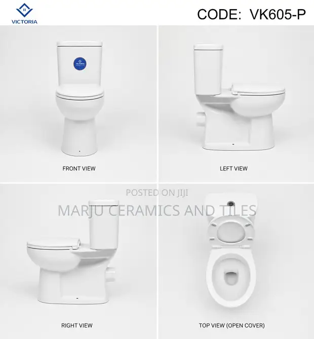 Victoria Toilet ya Vipande 2 - 1