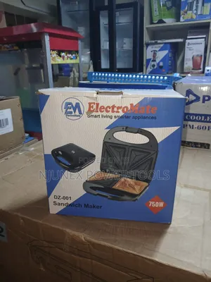 ElectroMate Sandwich Maker 2-Slice (Model SM-001)