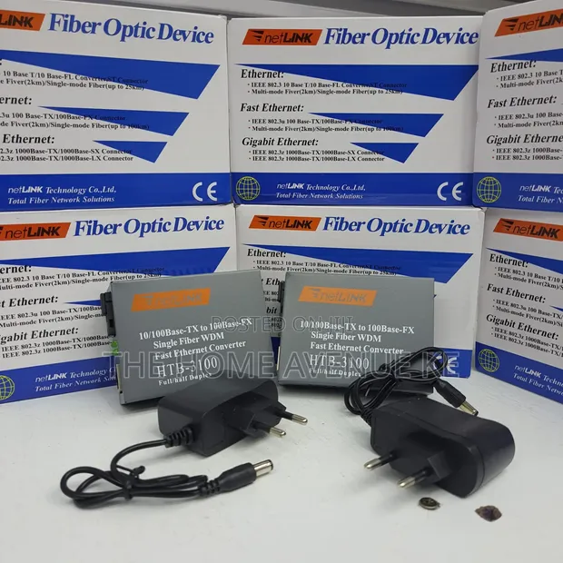 Media Converter ya Fiber Optic ya 100Mbps Mpya Kabisa - 1