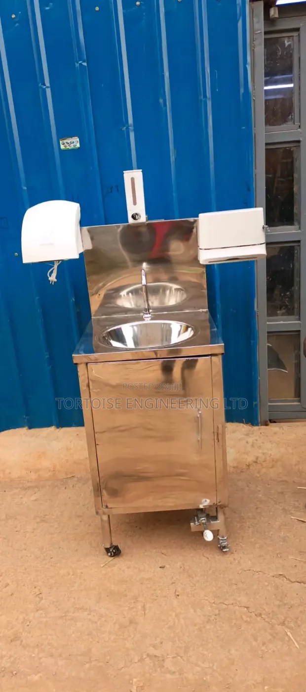 Stainless Steel Commercial Hand Washing Station Sink - 1