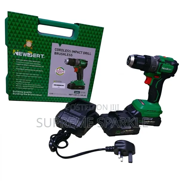 Newbeat 21V Cordless Brushless Impact Drill - 1