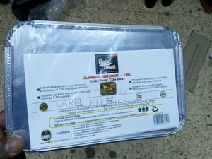 Chombo cha Aluminium Foil Kinachoweza Kutupwa (890ml)