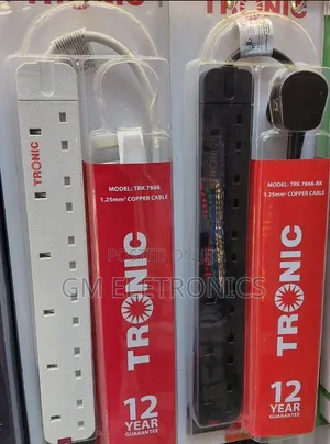 Tronic Original 6-Way Power Socket Extension