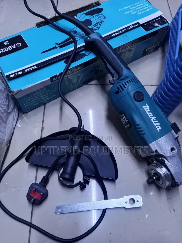 Heavy Duty Makita 9-Inch Angle Grinder - 1