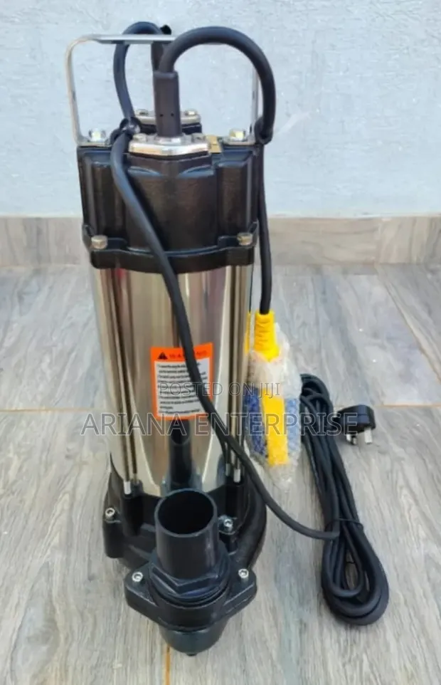 Powerful 3hp Submersible Sewage Pump - 1