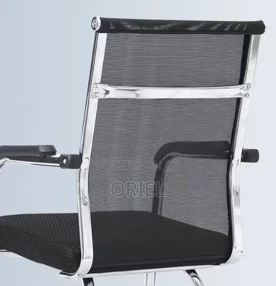 Modern Mesh Cantilever Office Guest Chair - 1