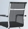 Modern Mesh Cantilever Office Guest Chair - 1