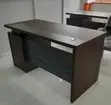 Executive Office Desk with Drawers - Brown - 2