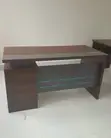 Executive Office Desk with Drawers - Brown - 3