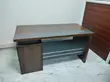Executive Office Desk with Drawers - Brown - 4