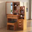 Dressing Room Vanity Set with Makeup Drawer - White - 2
