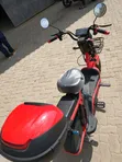 Haojin Tricycle Mpya 2025 Nyekundu - 3