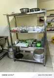 Stainless Steel Commercial Kitchen Rack 1800mm Height - 1