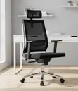 Executive High-Back Ergonomic Office Chair - Black - 5