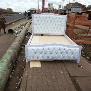 Superior Beds 5x6 Diamond-Tufted Bed Frame