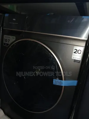 TCL 10/7kg Mashine ya Kufulia na Kukausha Mbele
