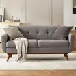 Sofa ya Premium ya Viti 2 vya Kitambaa - 5