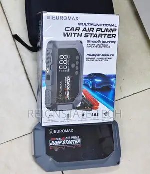 Euromax 12V Car Jump Starter na Air Compressor