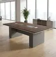 Modern 2400mm Boardroom Table - 2