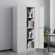 4 Door Metallic Lockable Storage Box - 1