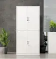 4 Door Metallic Lockable Storage Box - 2