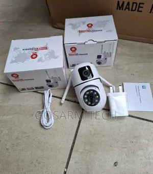 V380 Smart Dual Lens WiFi Bulb Camera