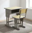 Kiti na Meza ya Shule ya Watoto inayoweza Kurekebishwa - 3