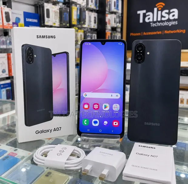 New Samsung Galaxy A07 128GB Black - 1