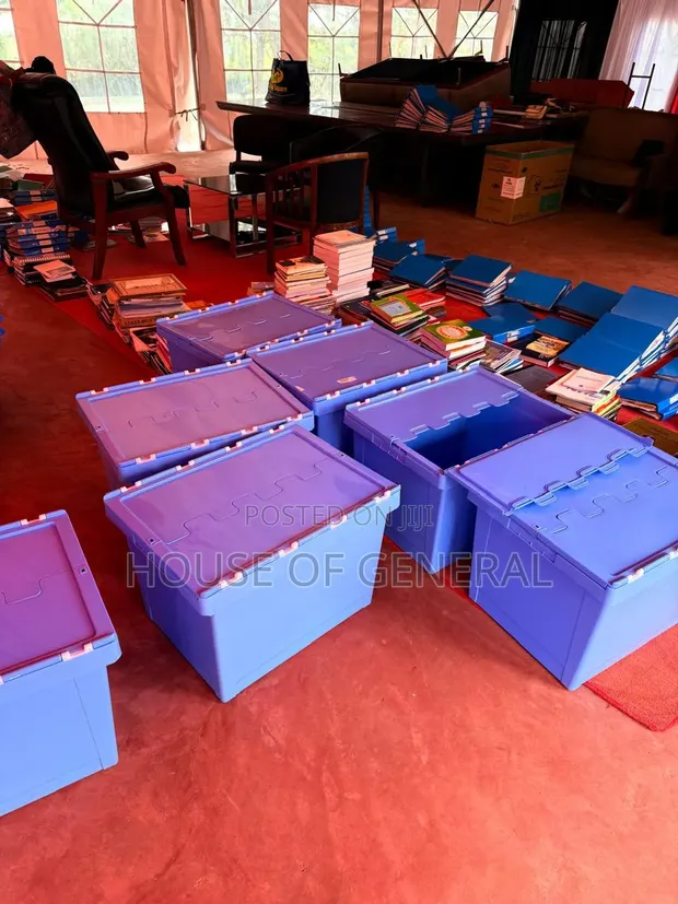 54L Large Plastic Storage Box - 1