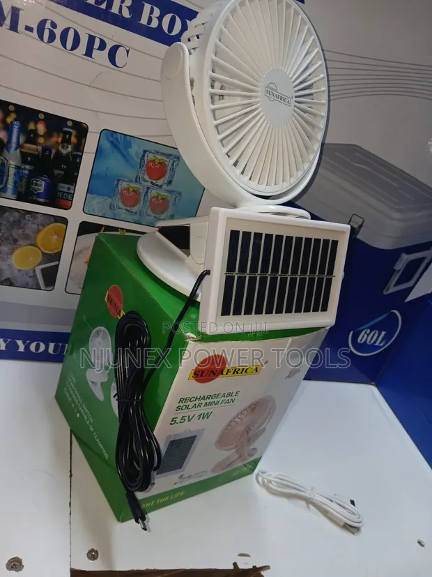 Sun Africa Portable 360° Solar Mini Fan - 1