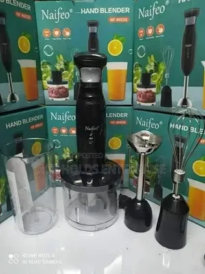 4-in-1 Naifeo Hand Blender with Jar, Chopper, Whisk