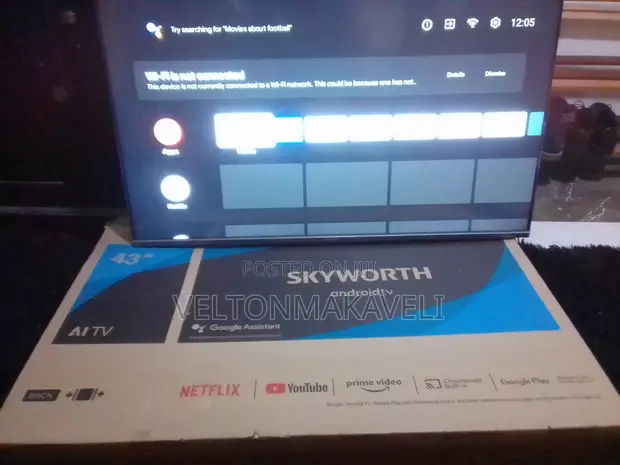 Skyworth 43" Android TV (Iliyo tumika) - 1