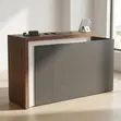 2M Reception Office Desk - Gray - 3