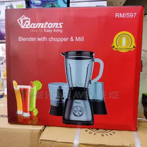Ramtons 3-in-1 Blender, Chopper & Grinder RM597