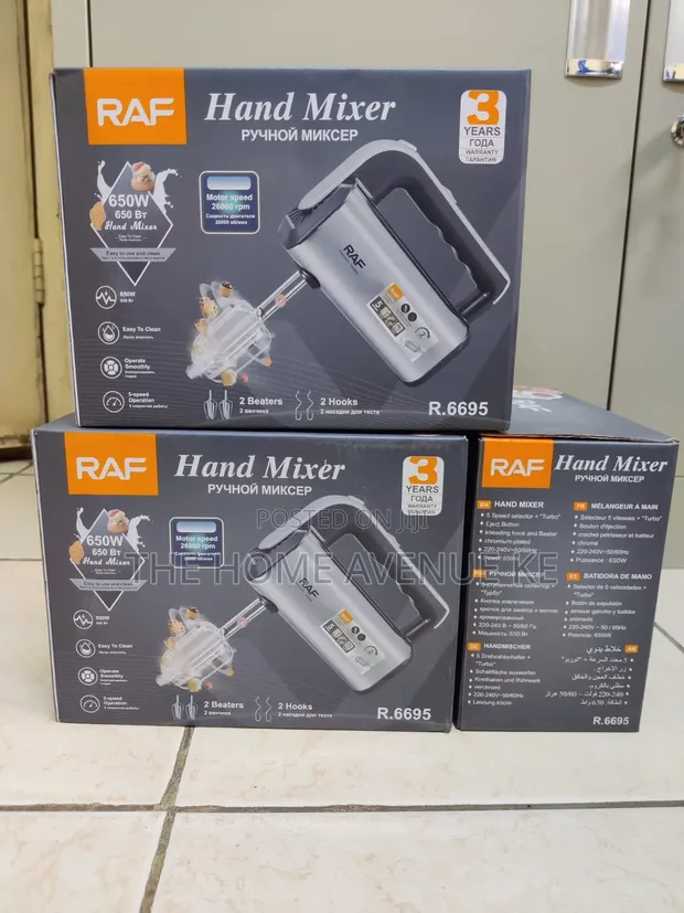 RAF Hand Mixer 650W - 1