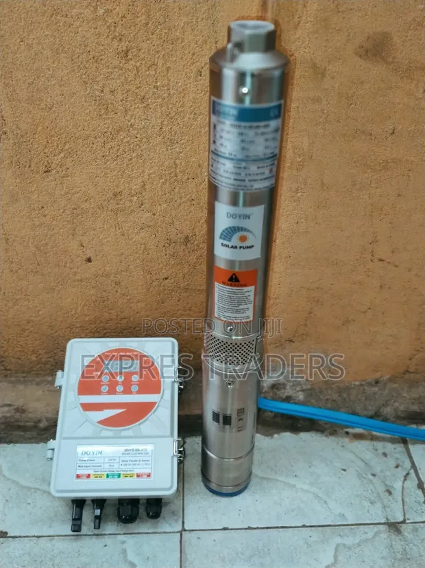 Doyin DC Submersible Solar Water Pump - Kimo cha 55m - 1
