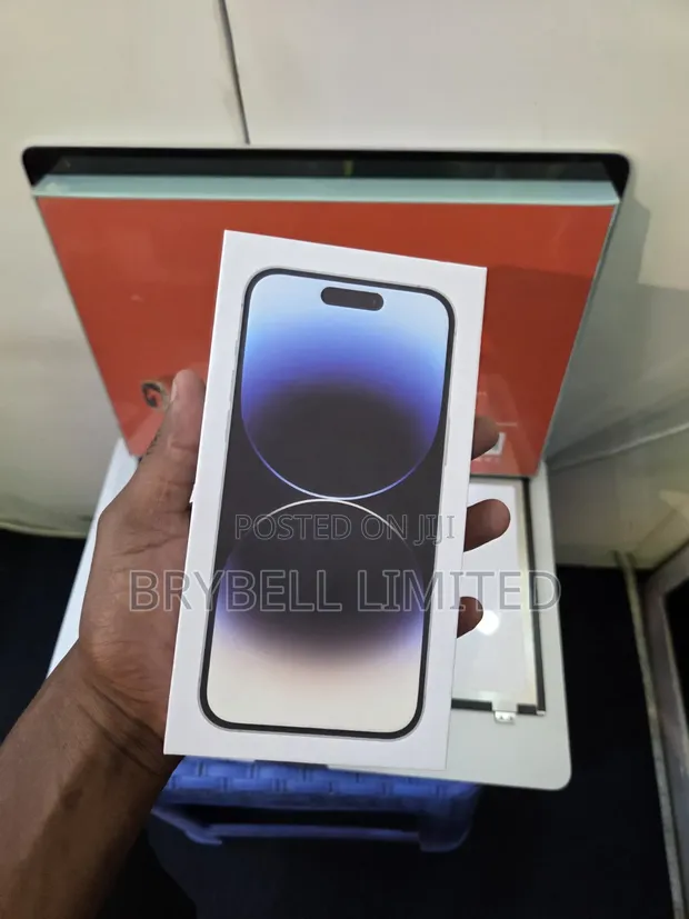 Apple iPhone 14 Pro Max 256GB Mpya Nyeusi - 1