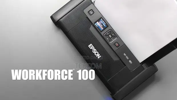 Epson WorkForce WF-100W Battery-Powered Portable Color Printer - 1
