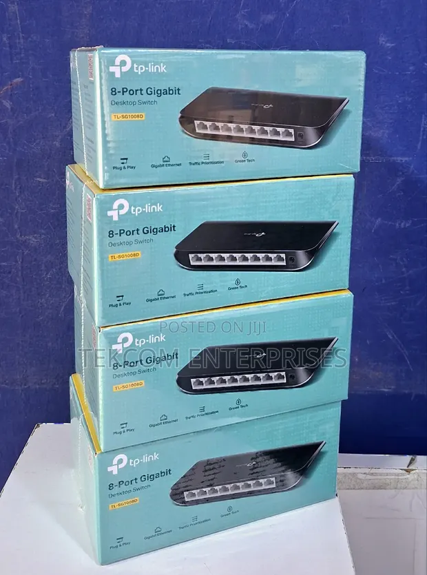 TP-Link TL-SG1008D 8-Port Gigabit Desktop Switch - 1
