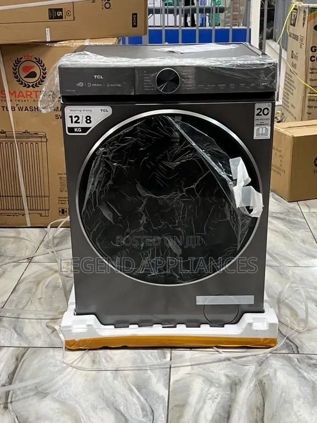 TCL Mashine ya Kufulia ya 12/8kg Wash and Dry - 1