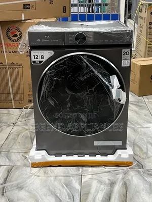 TCL Mashine ya Kufulia ya 12/8kg Wash and Dry