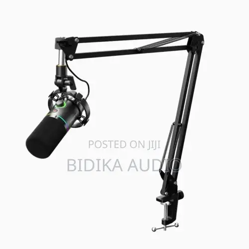 MAONO PD200XS USB/XLR Dynamic Microphone Set with Boom Arm - Black - 1