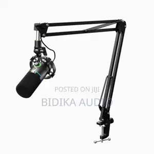 MAONO PD200XS USB/XLR Dynamic Microphone Set with Boom Arm - Black