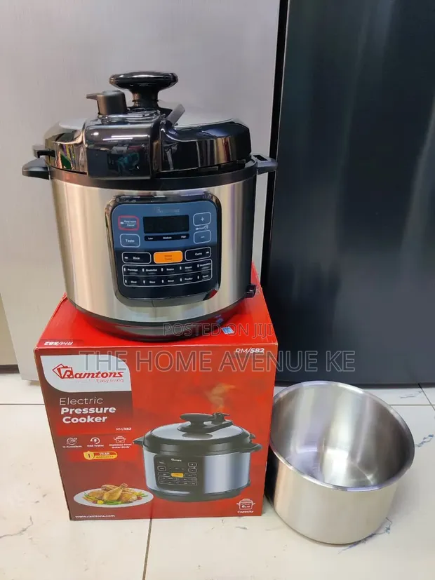 Ramtons Pressure Cooker with Stainless Steel Pot - 1